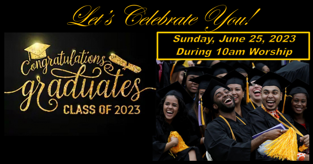 Graduation celebration - June 25
